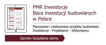Zamów bezpłatne demo: PMR Inwestycje - Baza inwestycji budowlanych w Polsce